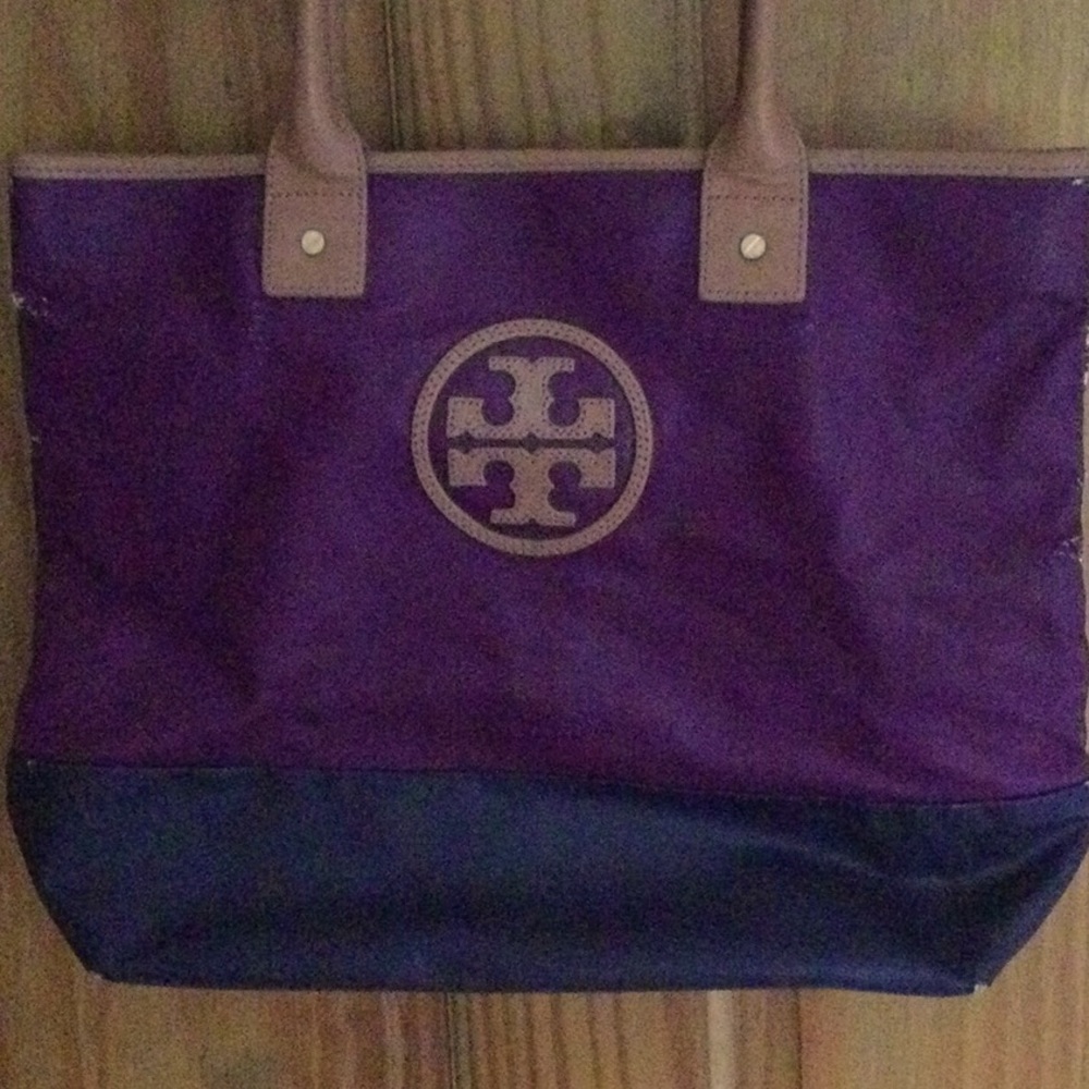 Tory Burch coated canvas bag